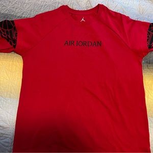 Red Jordan Size Large T Shirt